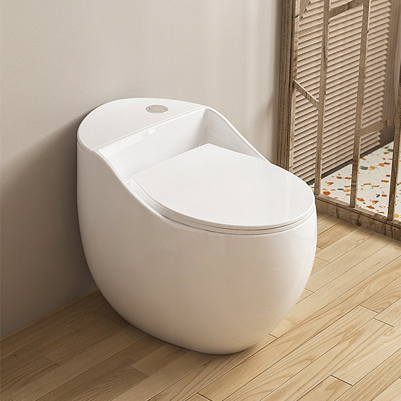 Modern Toilet Concealed Tank One-Piece Flush Toilet with Slow Close Seat