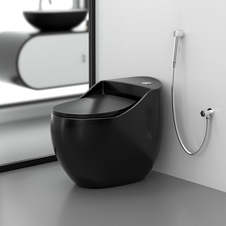 Modern Toilet Concealed Tank One-Piece Flush Toilet with Slow Close Seat