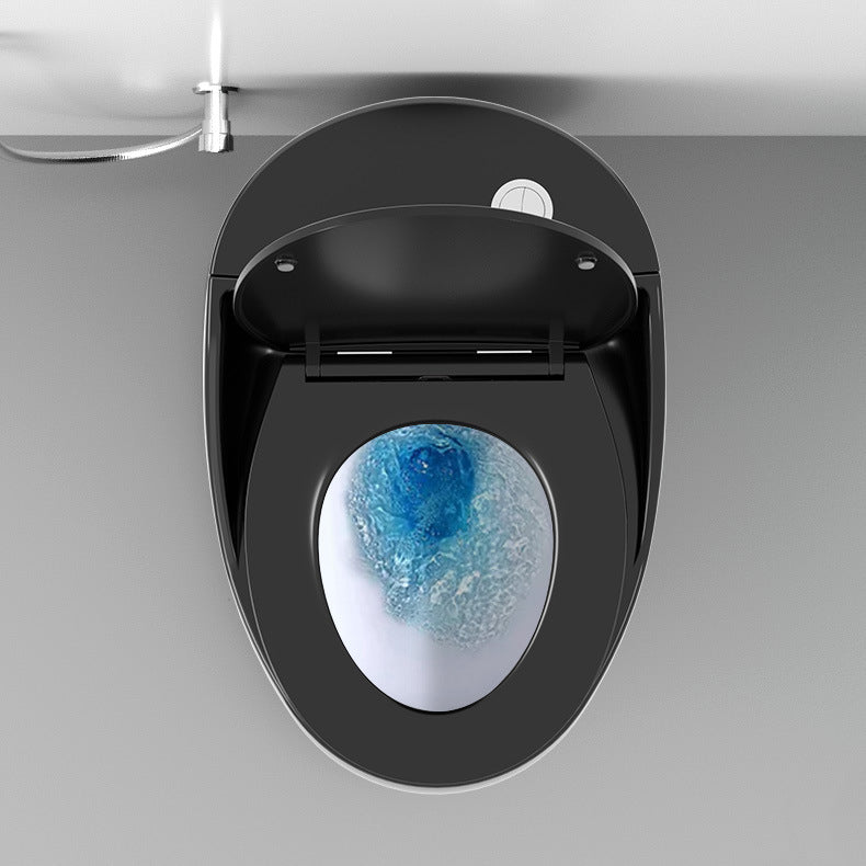 Modern Toilet Concealed Tank One-Piece Flush Toilet with Slow Close Seat