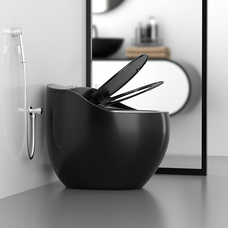 Modern Toilet Concealed Tank One-Piece Flush Toilet with Slow Close Seat