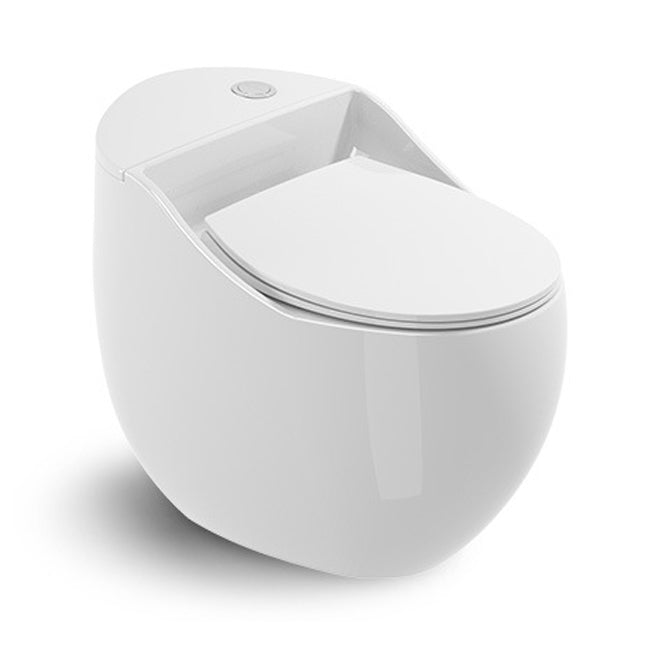 Modern Toilet Concealed Tank One-Piece Flush Toilet with Slow Close Seat