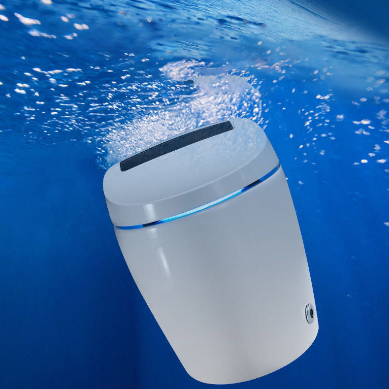 Modern One Piece Toilet Seat Included Floor Mounted Toilet Bowl for Washroom