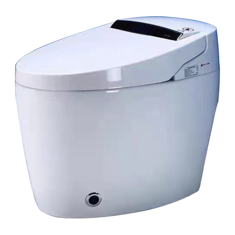 Modern One Piece Toilet Seat Included Floor Mounted Toilet Bowl for Washroom