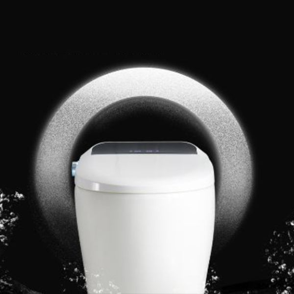 Modern One Piece Toilet Seat Included Floor Mounted Toilet Bowl for Washroom