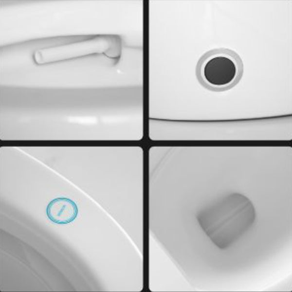 Modern One Piece Toilet Seat Included Floor Mounted Toilet Bowl for Washroom