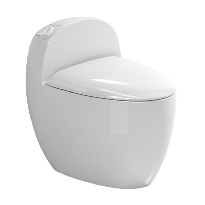 Floor Mount Flush Toilet Concealed Tank One-Piece Toilet with Slow Close Seat