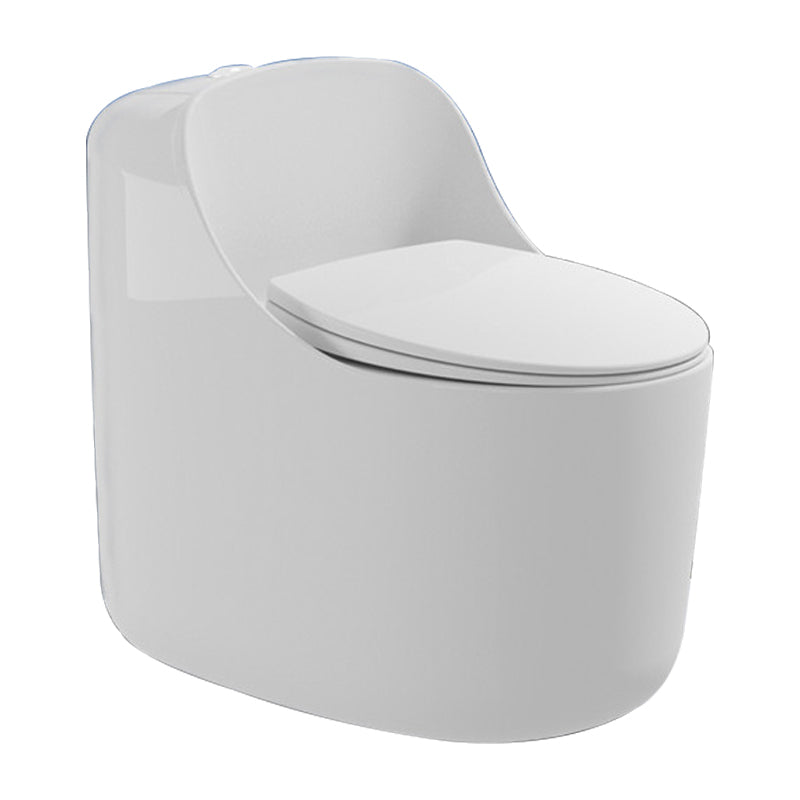 Floor Mount Flush Toilet Concealed Tank One-Piece Toilet with Slow Close Seat