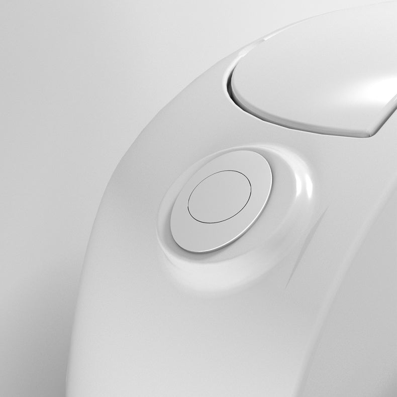 Floor Mount Flush Toilet Concealed Tank One-Piece Toilet with Slow Close Seat