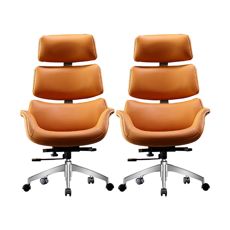 29" Wide Contemporary Managers Chair High Back Leather Executive Chair