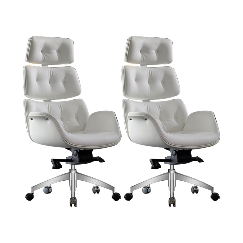 29" Wide Contemporary Managers Chair High Back Leather Executive Chair