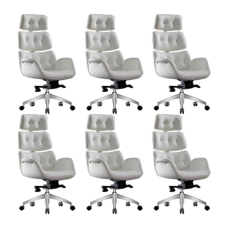 29" Wide Contemporary Managers Chair High Back Leather Executive Chair