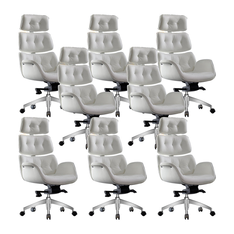 29" Wide Contemporary Managers Chair High Back Leather Executive Chair