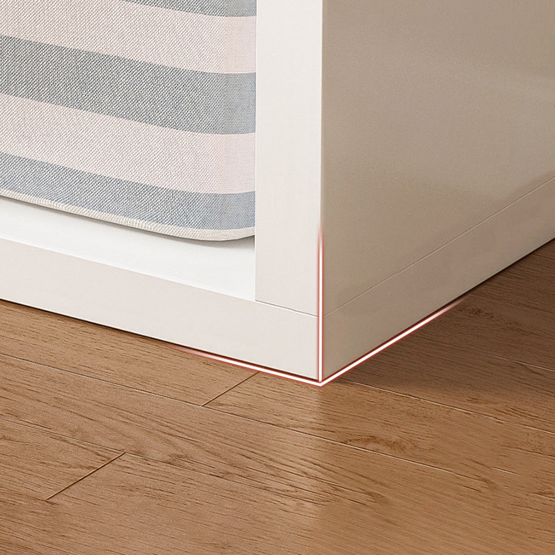 Modern Engineered Wood Bookcase Standard Closed Back Bookshelf with Shelves