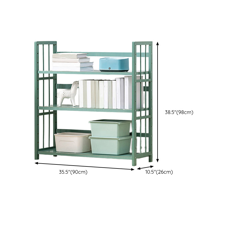 Etagere Modern Bookshelf Open Wooden Shelf Bookcase for Study Room
