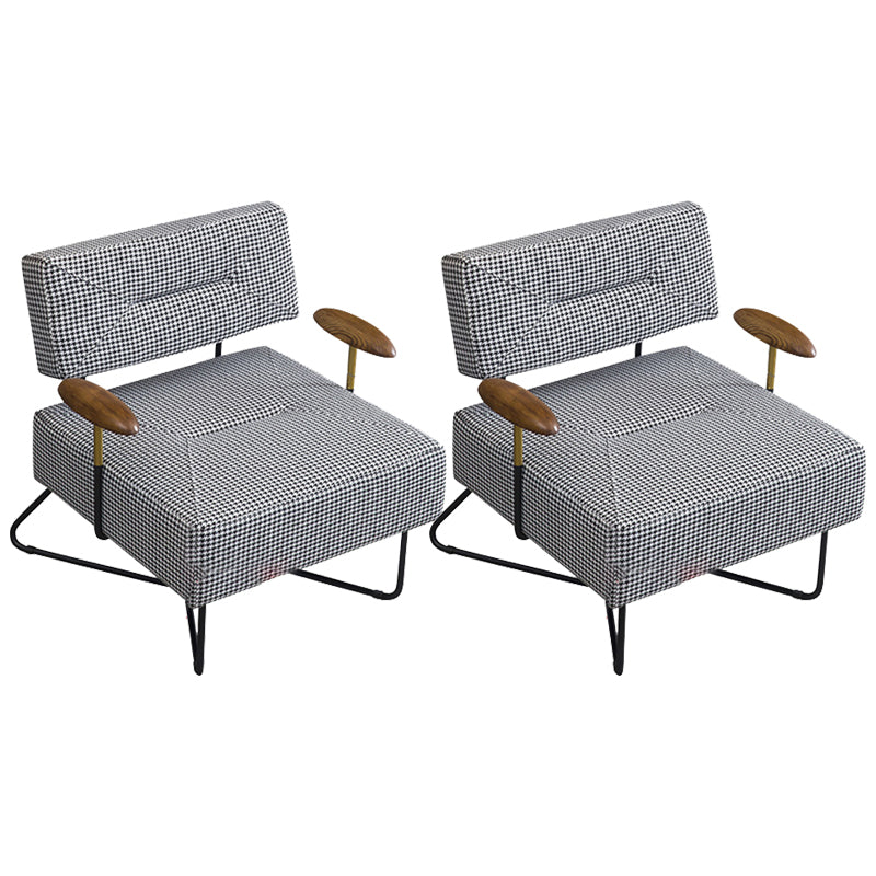 Chenille Arm Chair 29.92" Wide Arms Included Accent Armchair