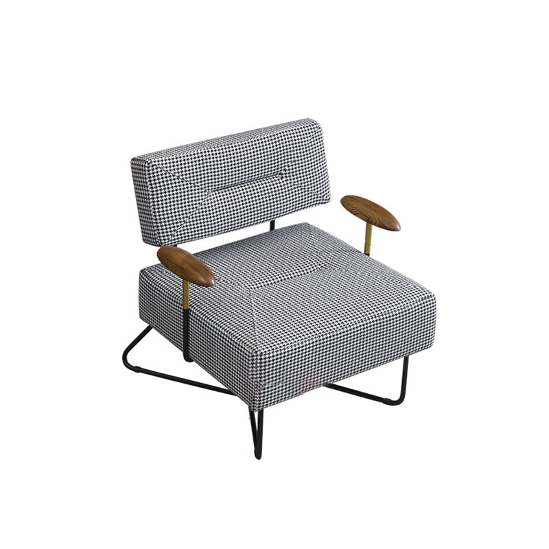 Chenille Arm Chair 29.92" Wide Arms Included Accent Armchair