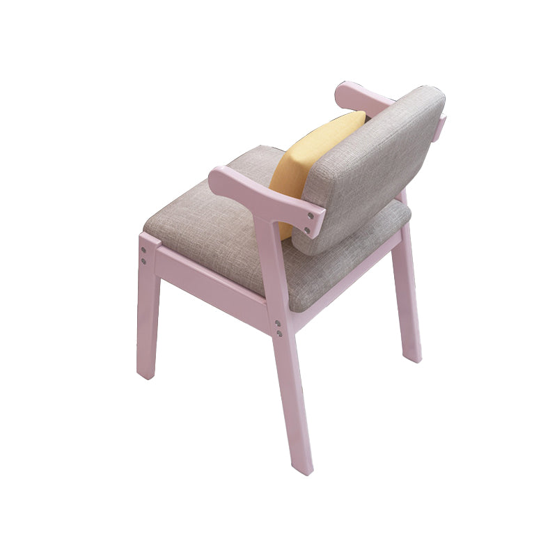 19.68" Wide Arm Chair Solid Wood Frame Chair for Living Room