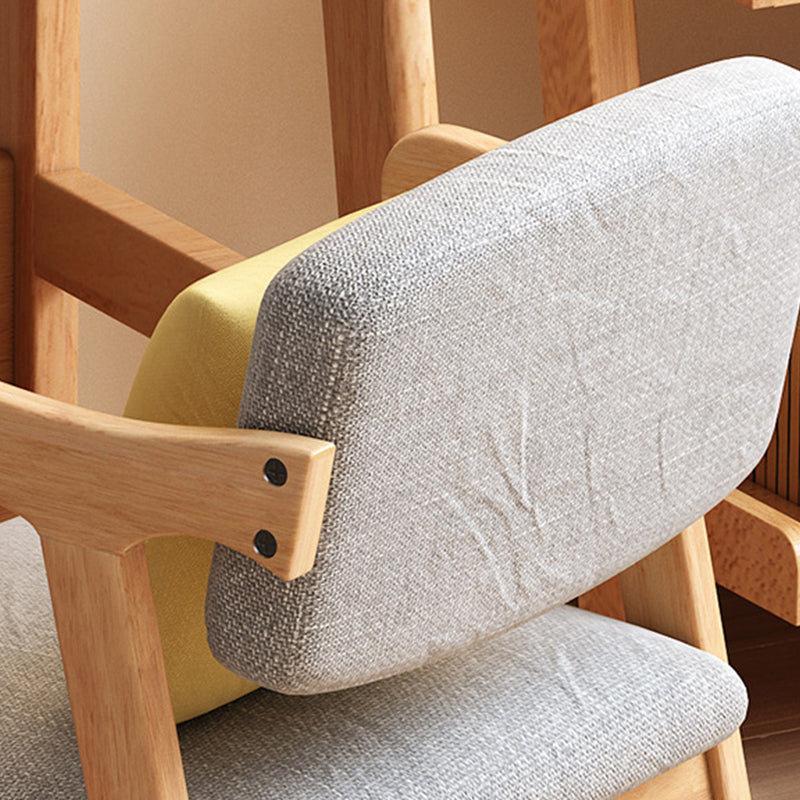 19.68" Wide Arm Chair Solid Wood Frame Chair for Living Room