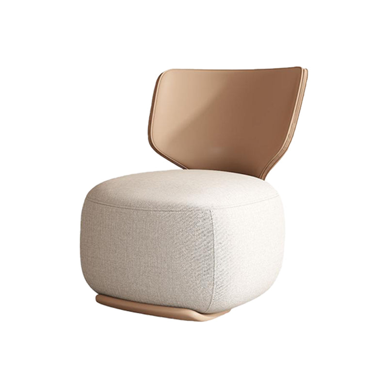 22.83" Wide Parsons Chair Armless Chair with Fixed Back for Living Room