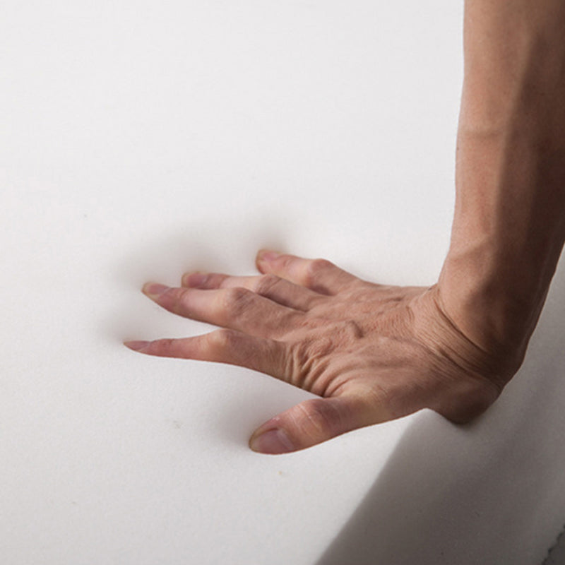 Flared Arm Linen Sectional Sofa Scandinavian Sectional with Wood Legs