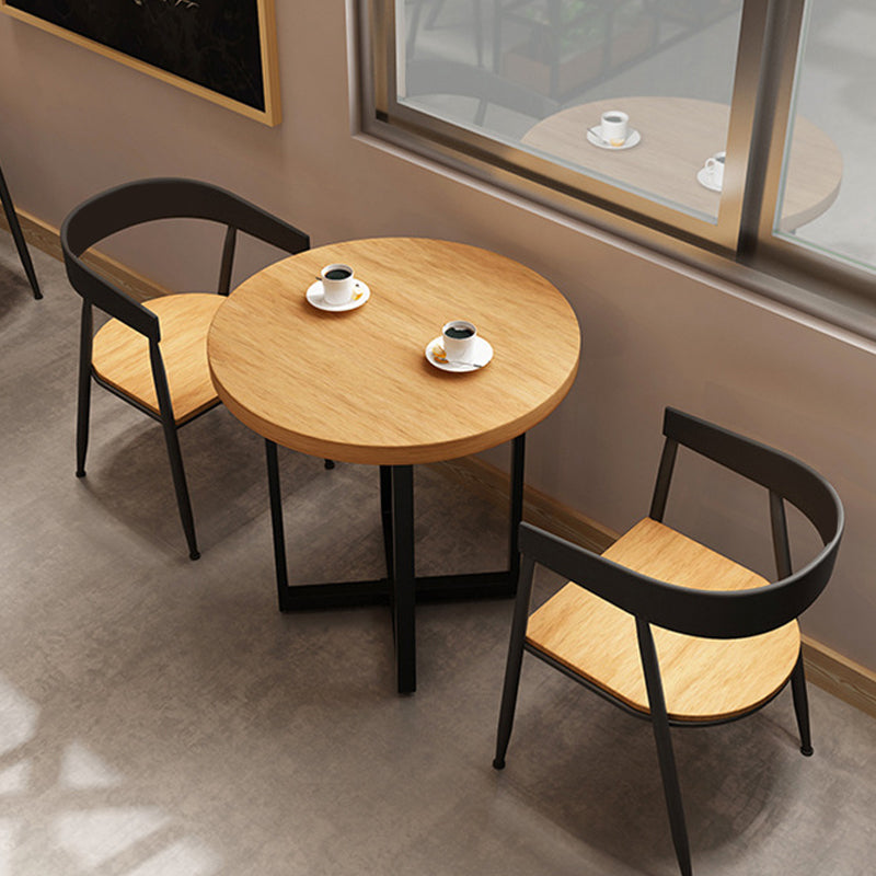 Modern Solid Wood Dining Table Round Dining Table for Home Use