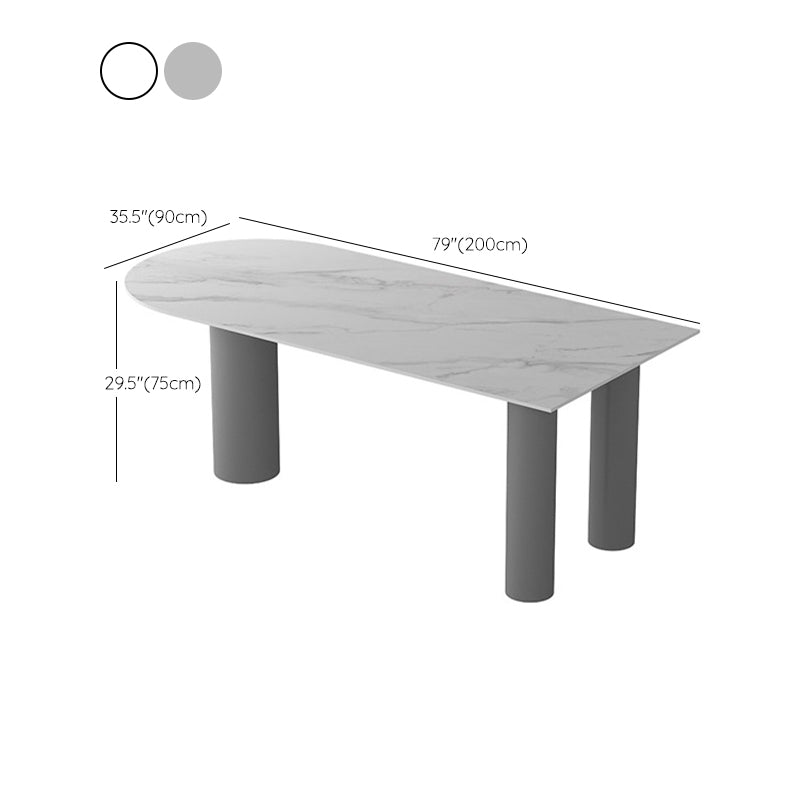 Modern Sintered Stone Dining Table 3-foot Kitchen Dinner Table