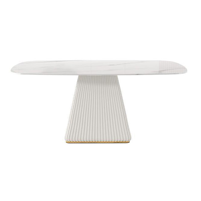 Modern Sintered Stone Dining Table Rectangle Dining Table for Home Use