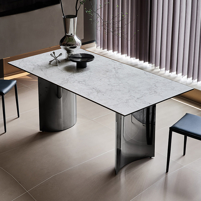 Modern Dining Sintered Stone Table Dining Rectangle Table for Home