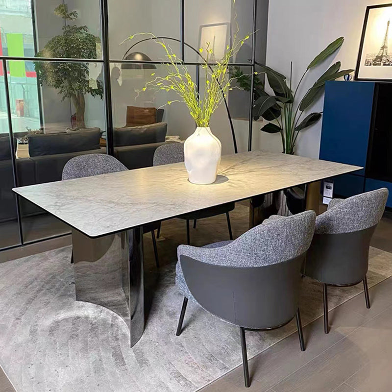 Modern Dining Sintered Stone Table Dining Rectangle Table for Home