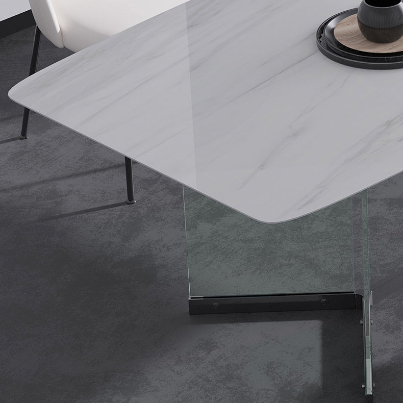 Modern Dining Sintered Stone Table Dining Rectangle Table for Home
