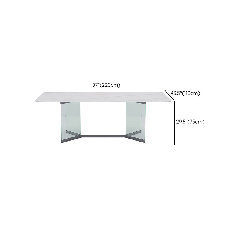 Modern Dining Sintered Stone Table Dining Rectangle Table for Home