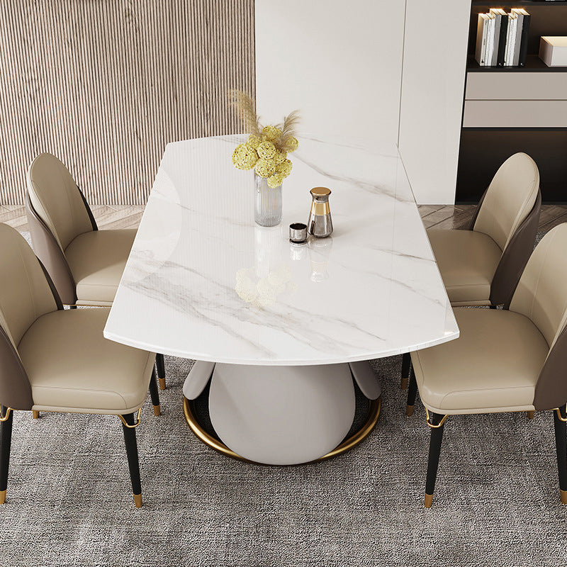 Modern Style Dining Round Table Dining Stone Table for Kitchen