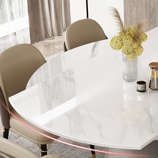 Modern Style Dining Round Table Dining Stone Table for Kitchen