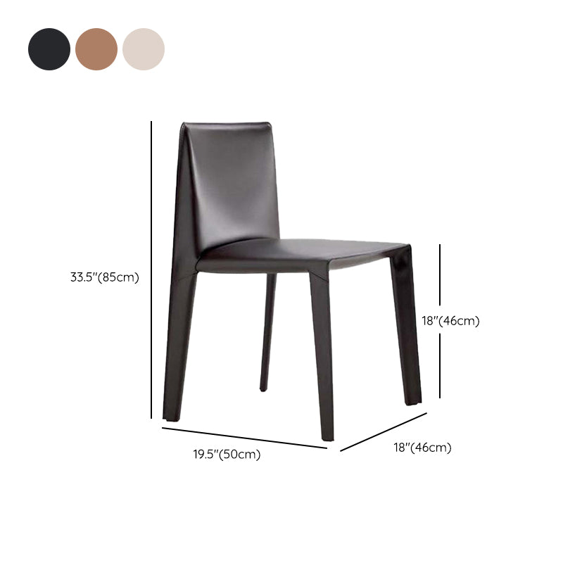 Upholstered Dining Chairs Faux Leather Kitchen Dining Side Chair
