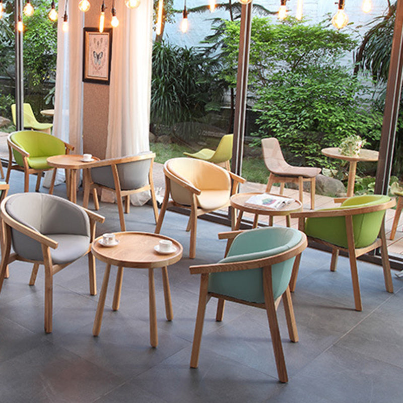 Wood Side Dining Arm Chairs Contemporary Dining Side Arm Chairs