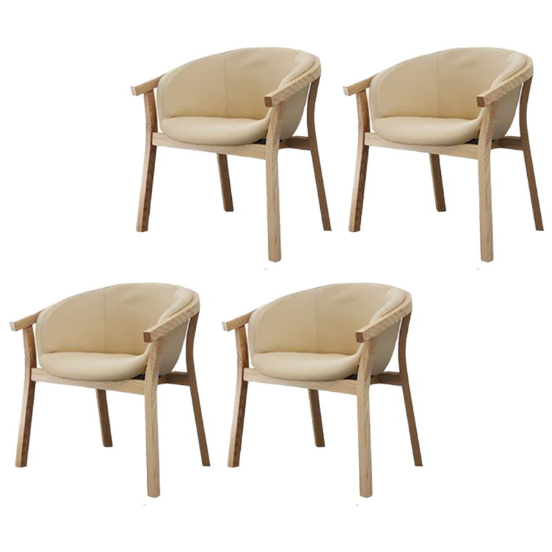 Wood Side Dining Arm Chairs Contemporary Dining Side Arm Chairs