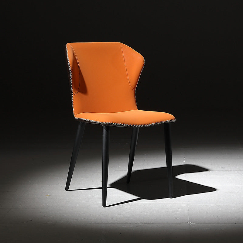 Industrial Side Chair Wingback Dining Room Chair for Dining Room