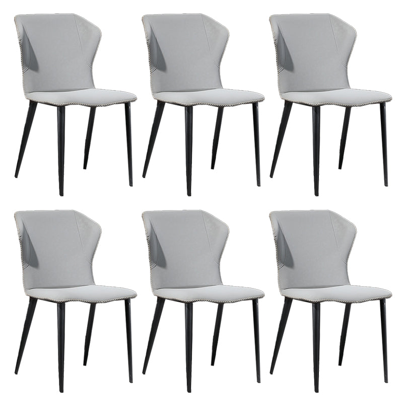 Industrial Side Chair Wingback Dining Room Chair for Dining Room