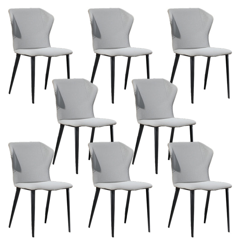 Industrial Side Chair Wingback Dining Room Chair for Dining Room