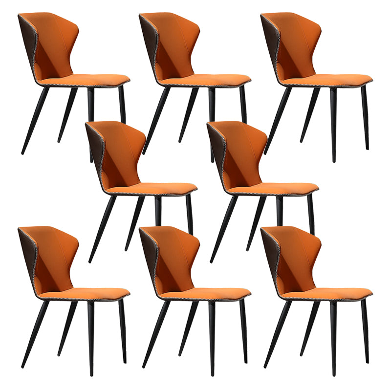 Industrial Side Chair Wingback Dining Room Chair for Dining Room