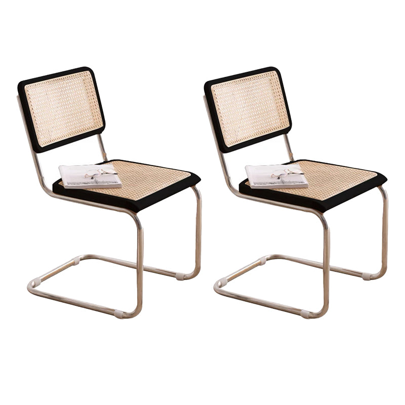 Contemporary Side Chair Open Back Dining Room Chair for Kitchen