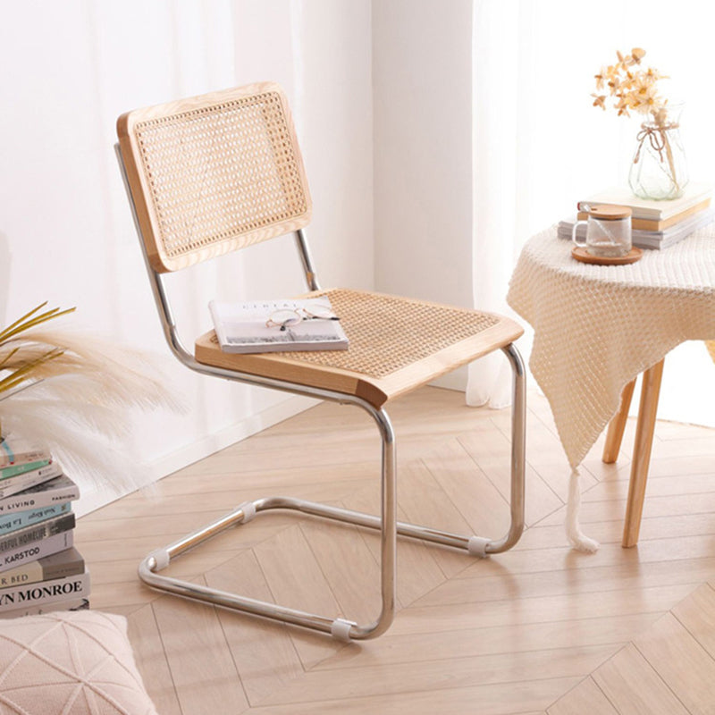 Contemporary Side Chair Open Back Dining Room Chair for Kitchen