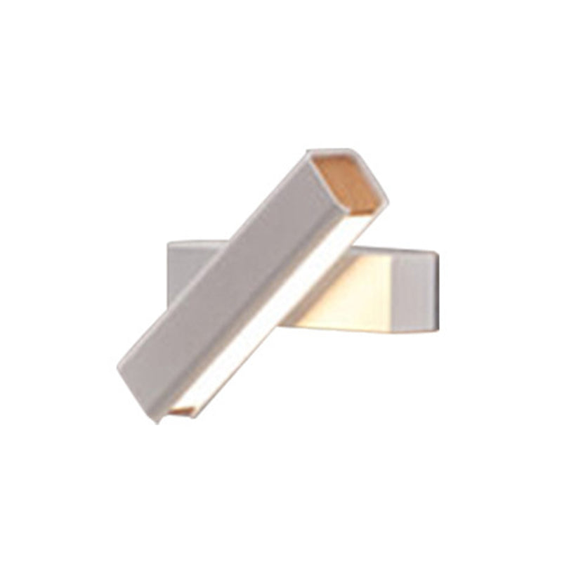 Modern Simple Wall Light Rectangle Shape Rotatable Wall Lamp for Living Room