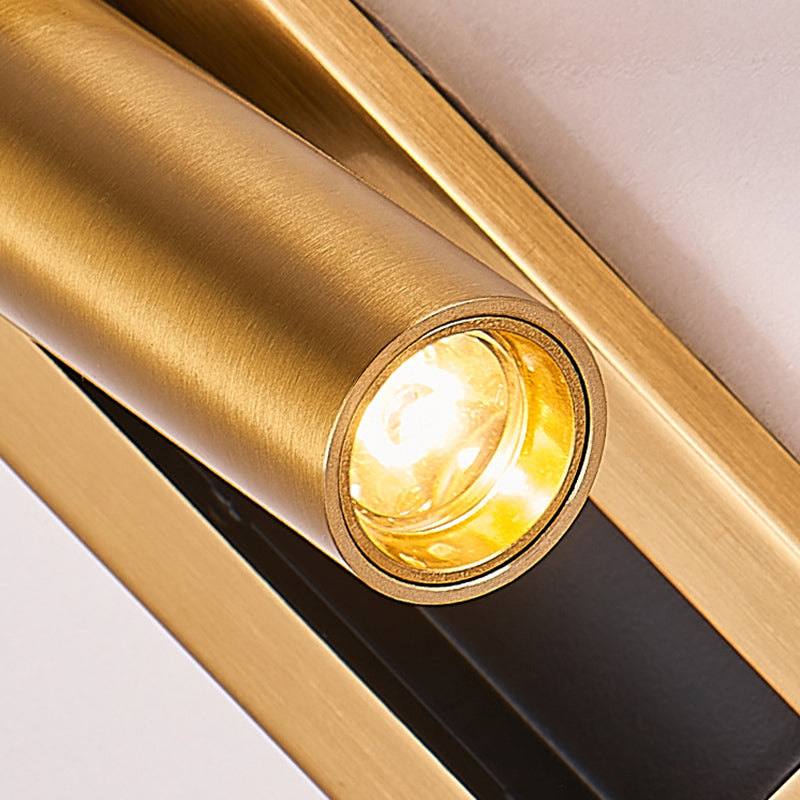 Modern Style Cylinder Shade Wall Lamp Metal 1 Light Sconce Light for Bedroom