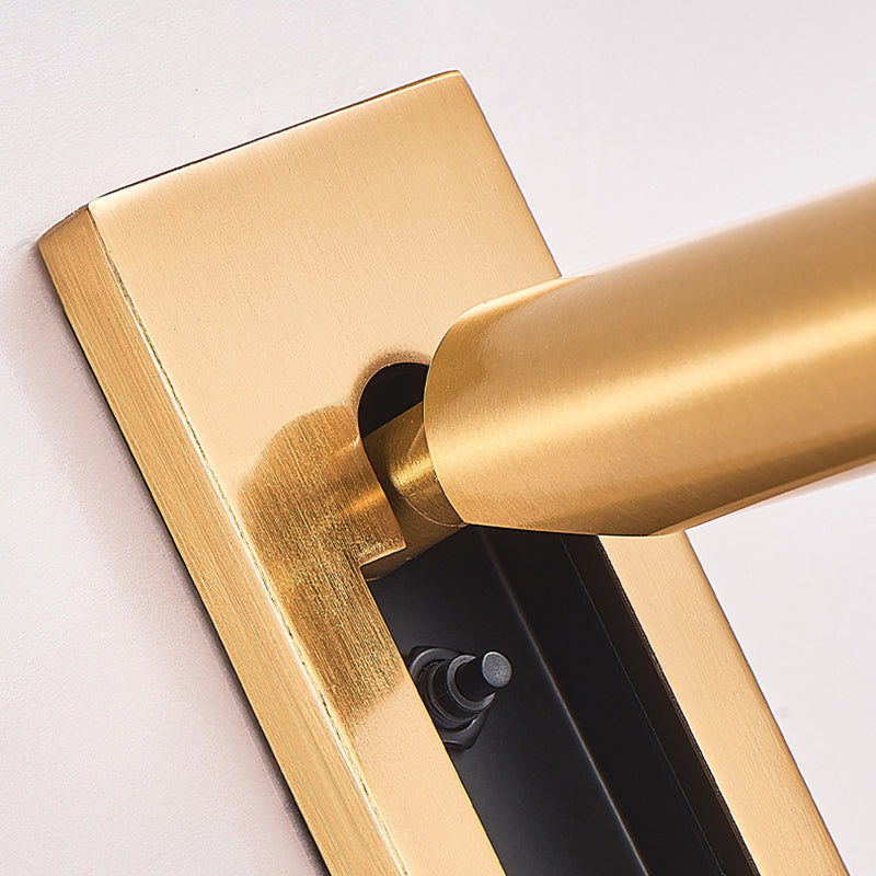 Modern Style Cylinder Shade Wall Lamp Metal 1 Light Sconce Light for Bedroom