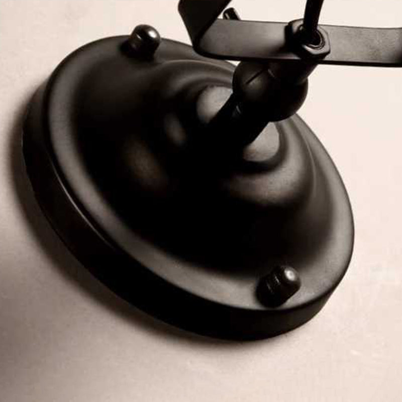 Industrial Style Iron Wall Mount Light Cylinder Shape Wall Lamp for Living Room