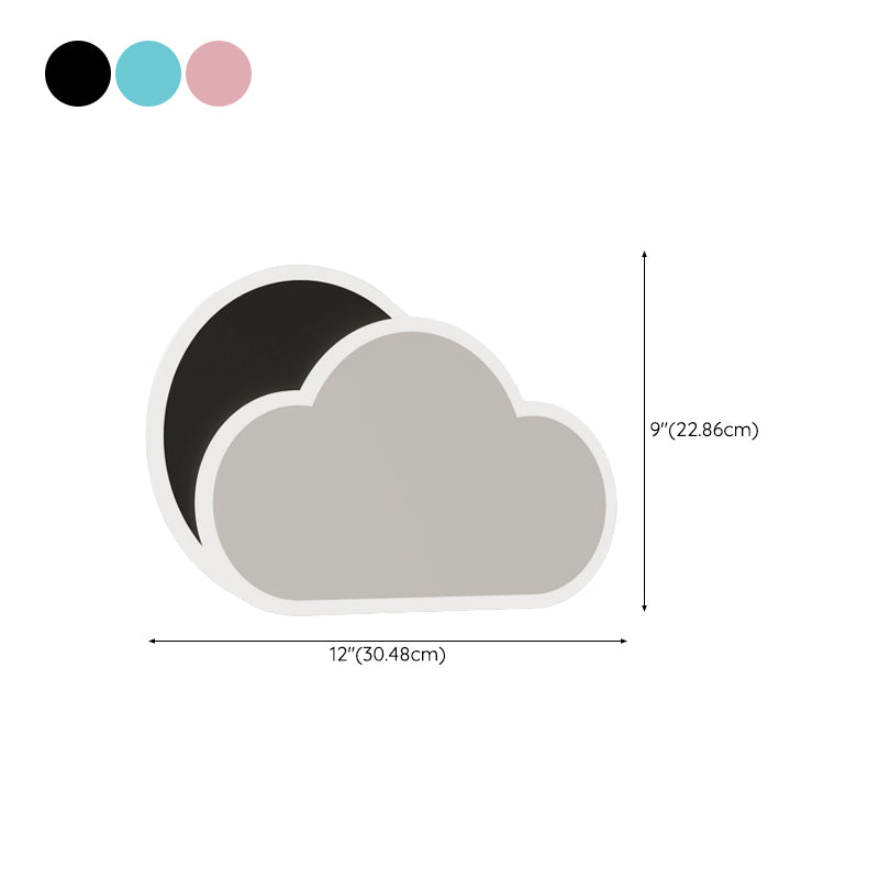 Modern LED Wall Lamp Children Wall Mount Lamp with Acrylic Shade for Bedroom