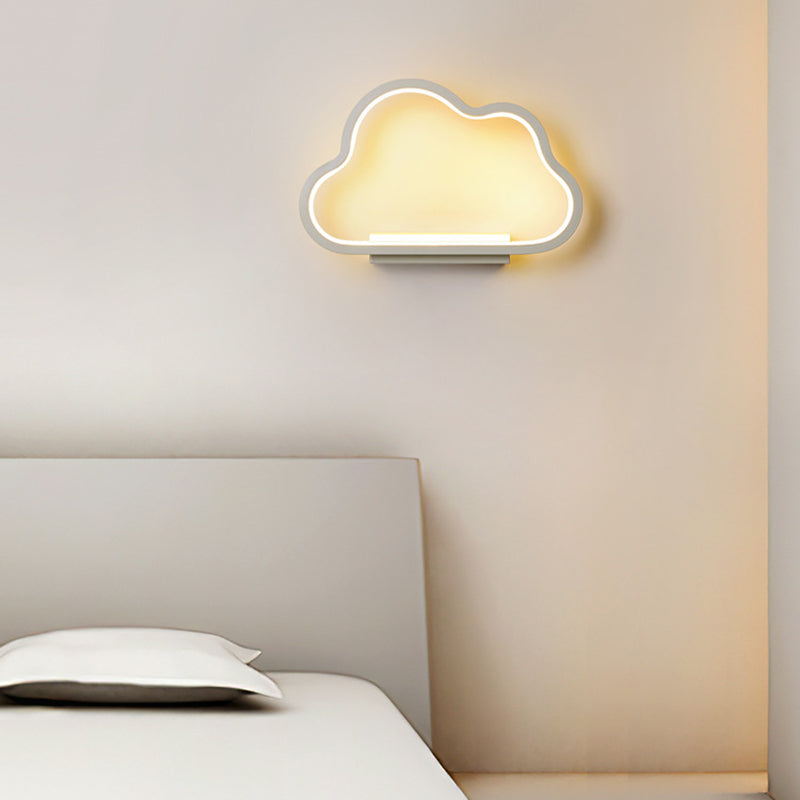 Children Wall Lamp LED Wall Mount Lamp with Silica Gel Shade for Kid's Room
