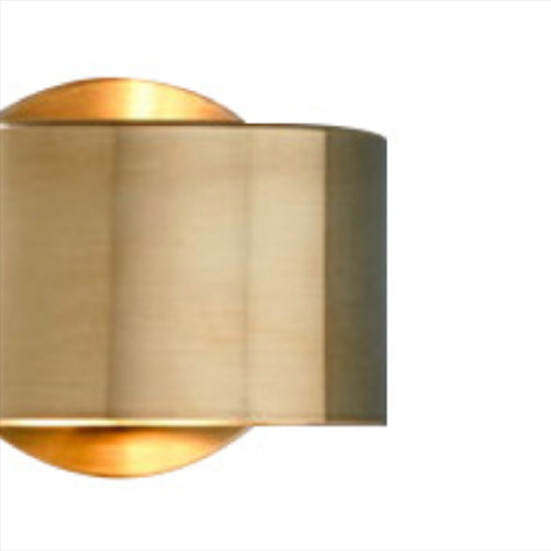Gold Wall Lamp 1-Light Wall Mount Lamp with Metal Shade for Bedroom
