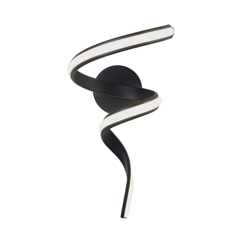 Strip Shape Wall Lamp Modern Wall Mount Lamp with Silica Gel Shade for Bedroom